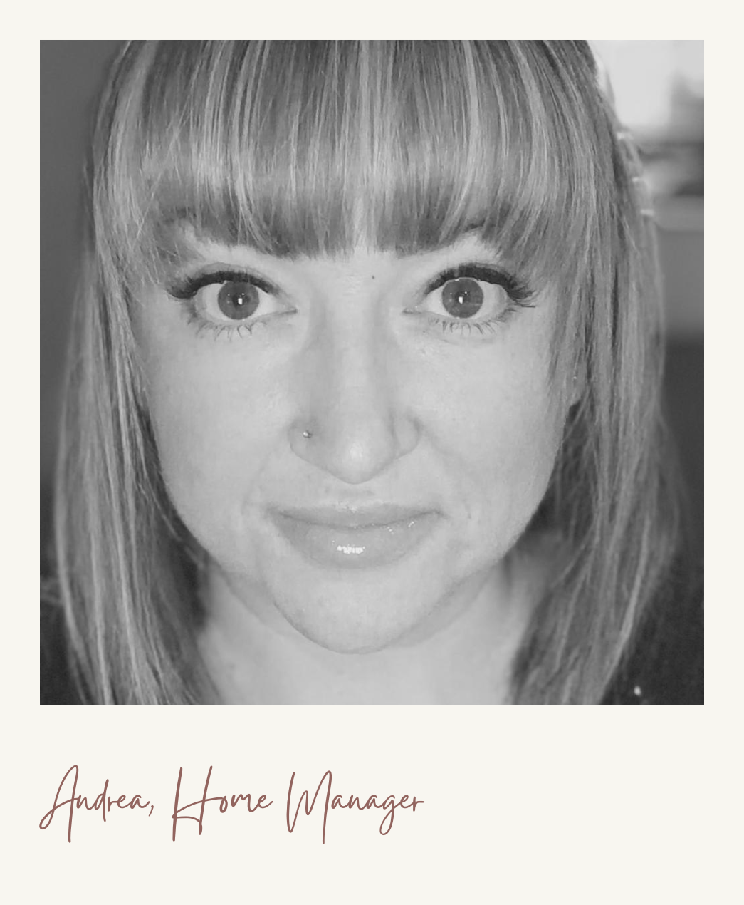 Andrea_Polaroid Andrea, Home Manager