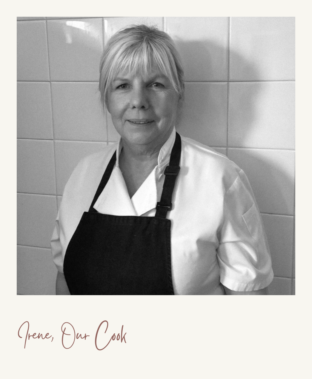 Irene_Polaroid Irene, Our Cook