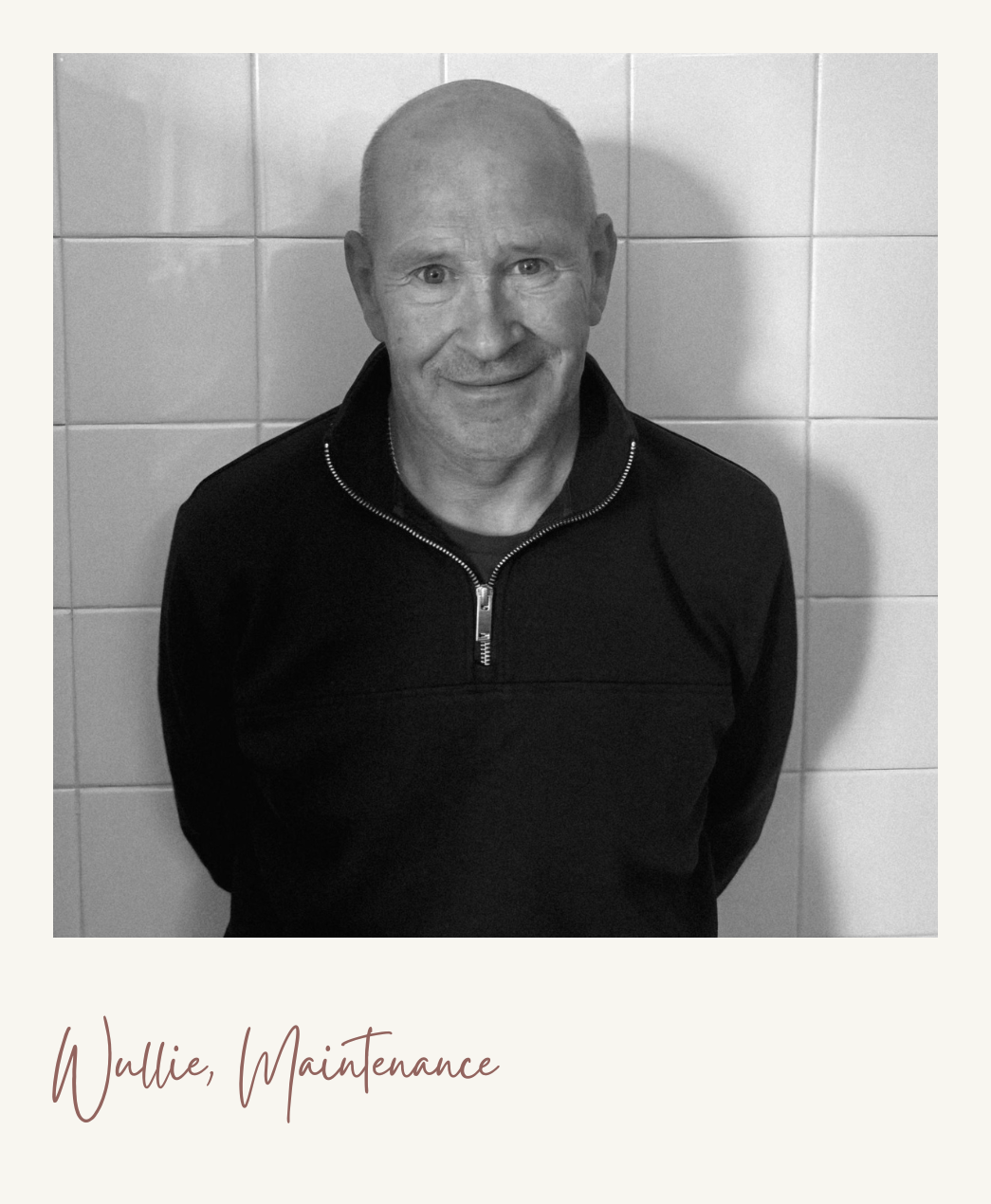 Wullie_Polaroid Wullie, Maintenance